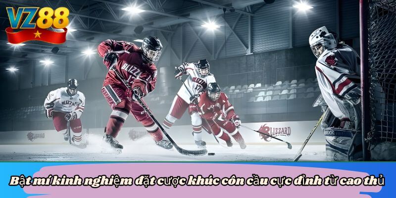 Khúc côn cầu - Đặt cược cùng môn thể thao tốc độ tại VZ88 4 Bật mí kinh nghiệm đặt cược khúc côn cầu cực đỉnh từ cao thủ